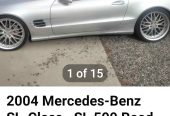 Mercedes 500 SL 2004